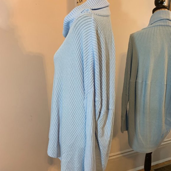 Anthro Saturday Sunday Brushed Cowl Neck Sweater - Picture 3 of 8